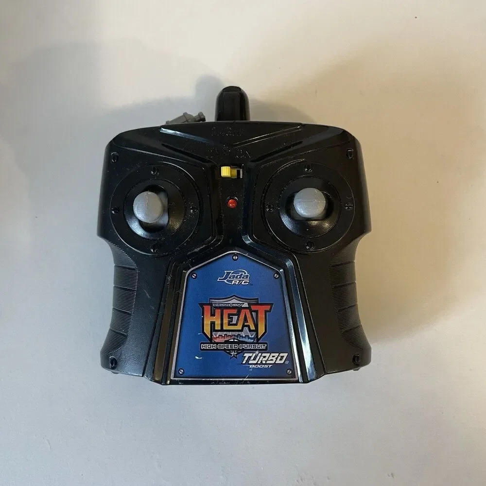 Jada RC Remote Controller ONLY Heat High Speed Pursuit Turbo Boost 2.4GHz TESTED